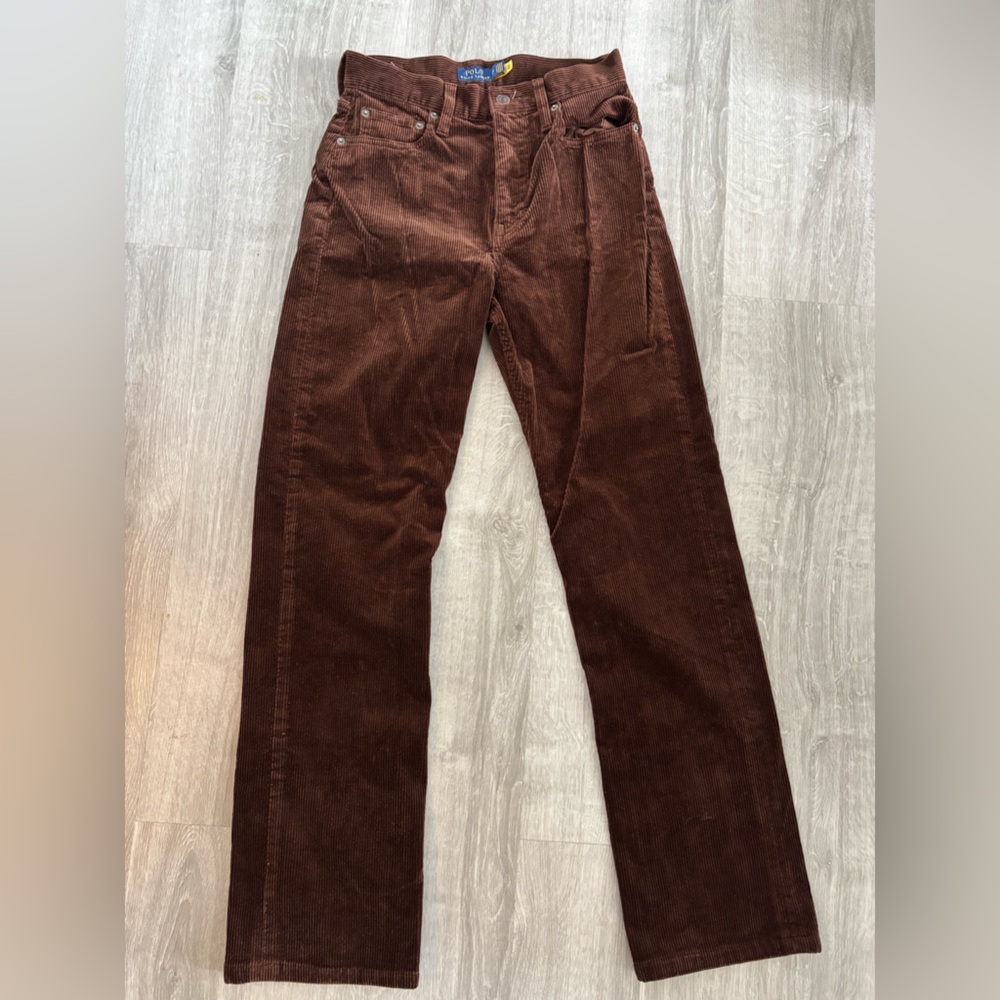 Ralph Lauren Rich Brown Corduroy Trousers